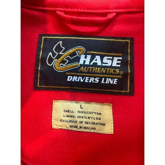 20th Anniversary 2004 Chase Authentic Jeff Gordon L Jacket Dupont Flames Nascar - Picture 6 of 16